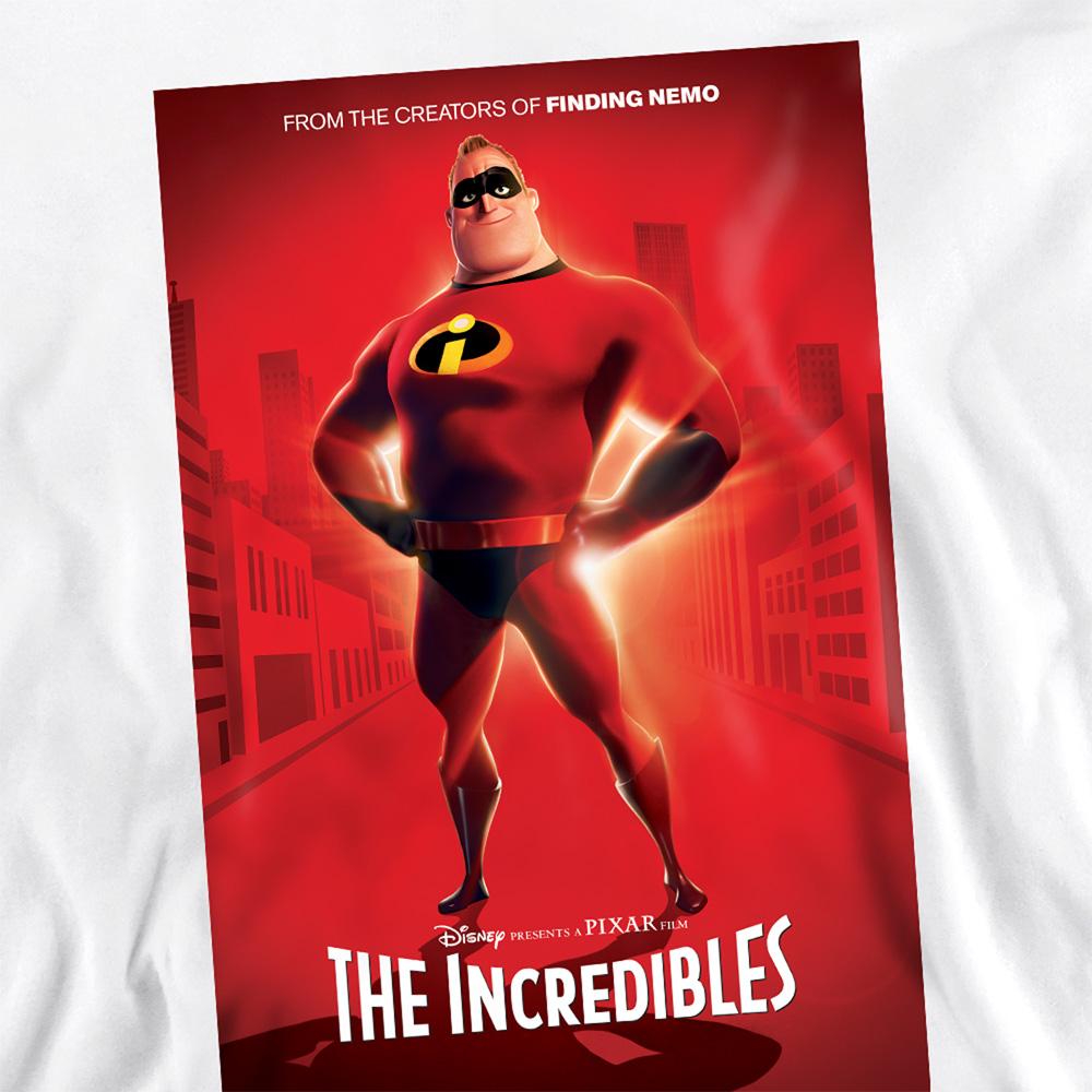 White - Side - The Incredibles Unisex Adult Movie Poster Sweatshirt