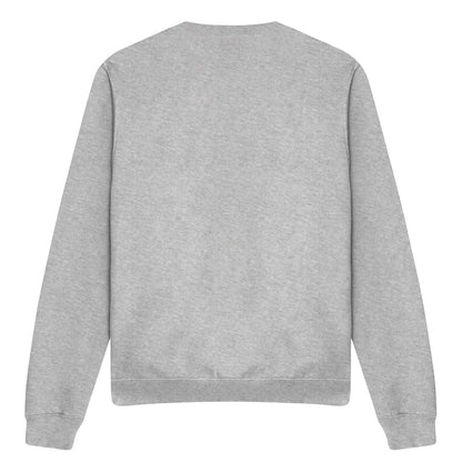 Athletic Heather - Back - Bob Ross Unisex Adult Paint Shop Sweatshirt