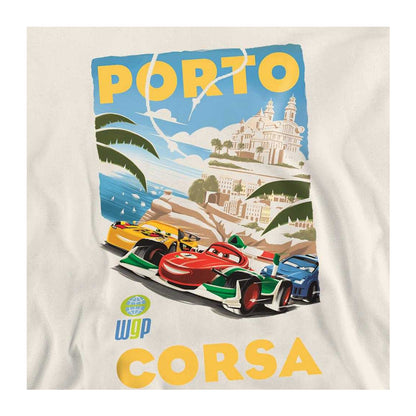 Natural - Side - Cars Unisex Adult Porto Corsa Poster Sweatshirt