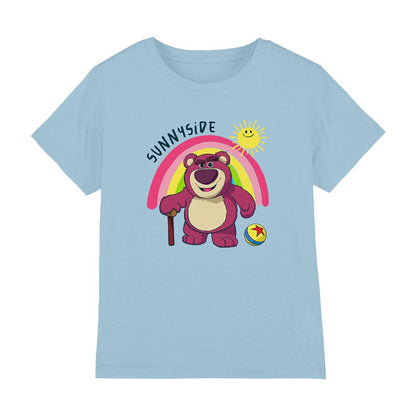 Light Blue - Front - Toy Story Childrens-Kids Sunnyside Lotso Rainbow T-Shirt