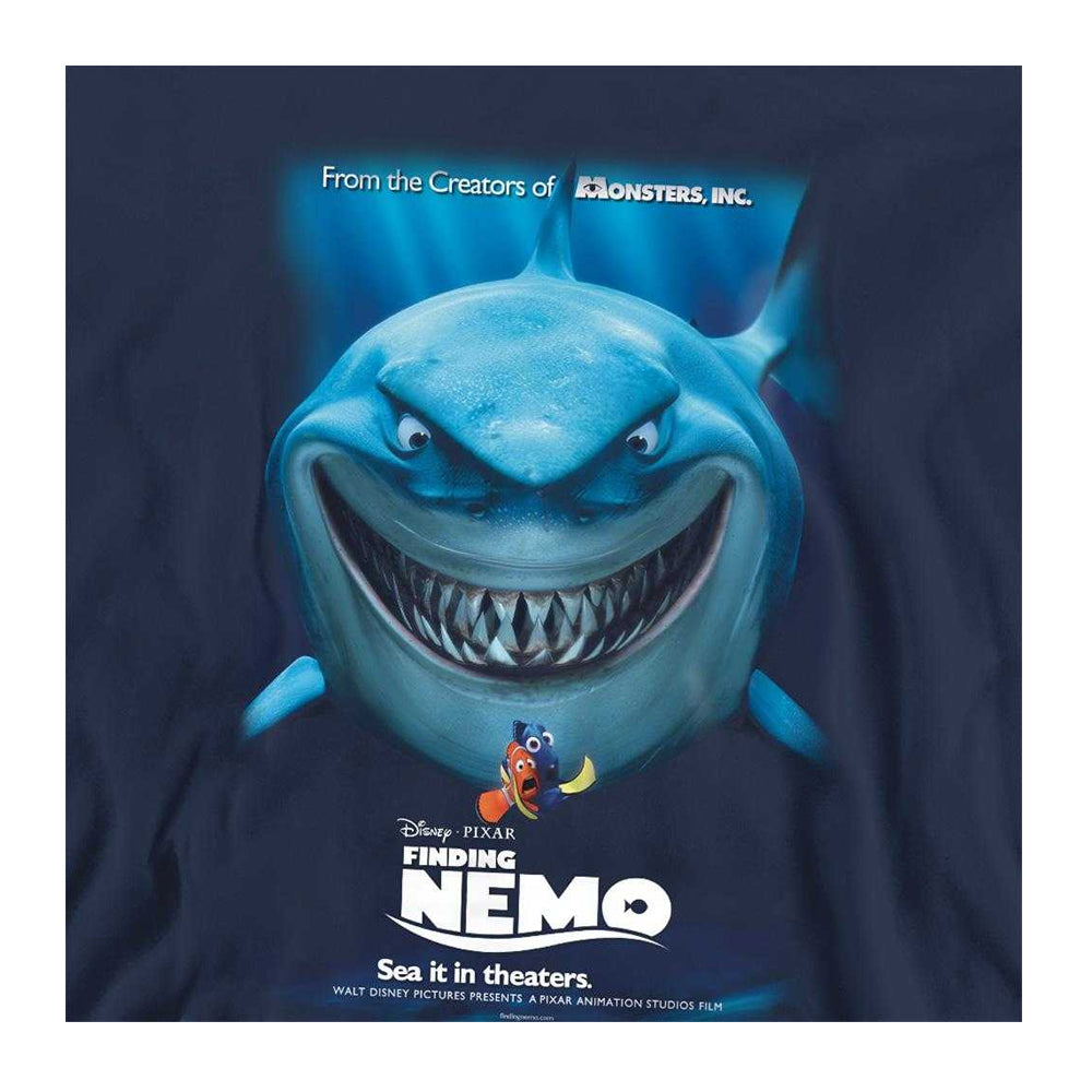 Navy - Side - Finding Nemo Unisex Adult Movie Poster Sweatshirt