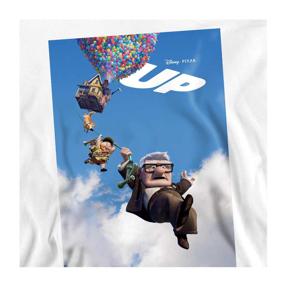 White - Side - Up Unisex Adult Movie Poster Sweatshirt