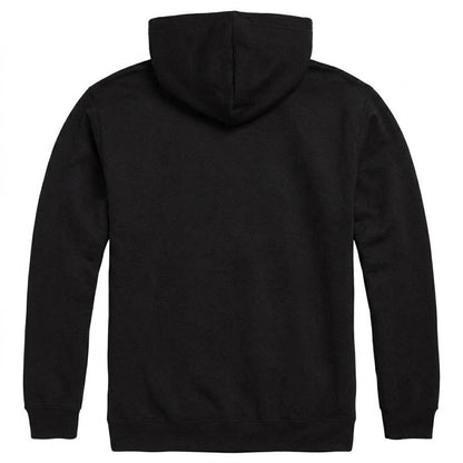 Black - Back - Bob Ross Childrens-Kids Ocean Painter Pullover Hoodie