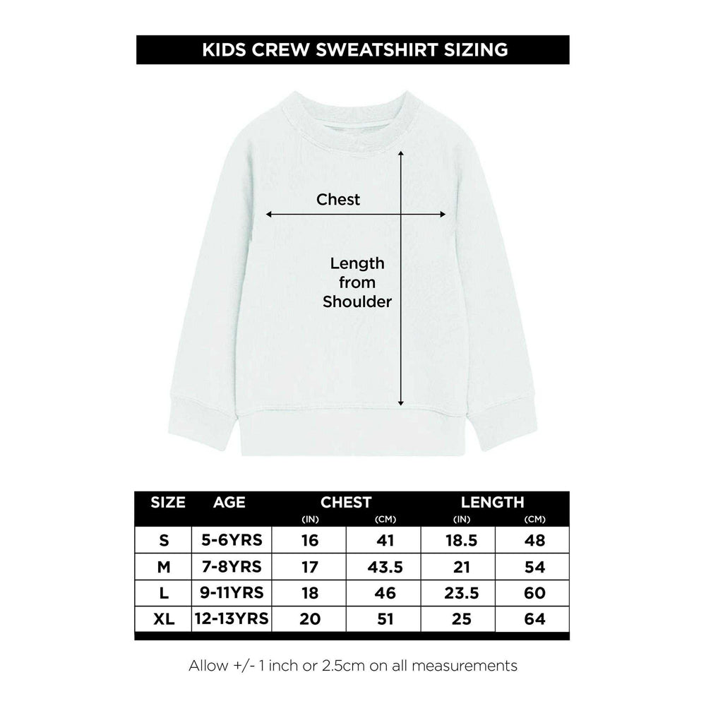 Black - Lifestyle - K-Pop Demon Hunters Childrens-Kids Saja Boys Posterized Square Sweatshirt