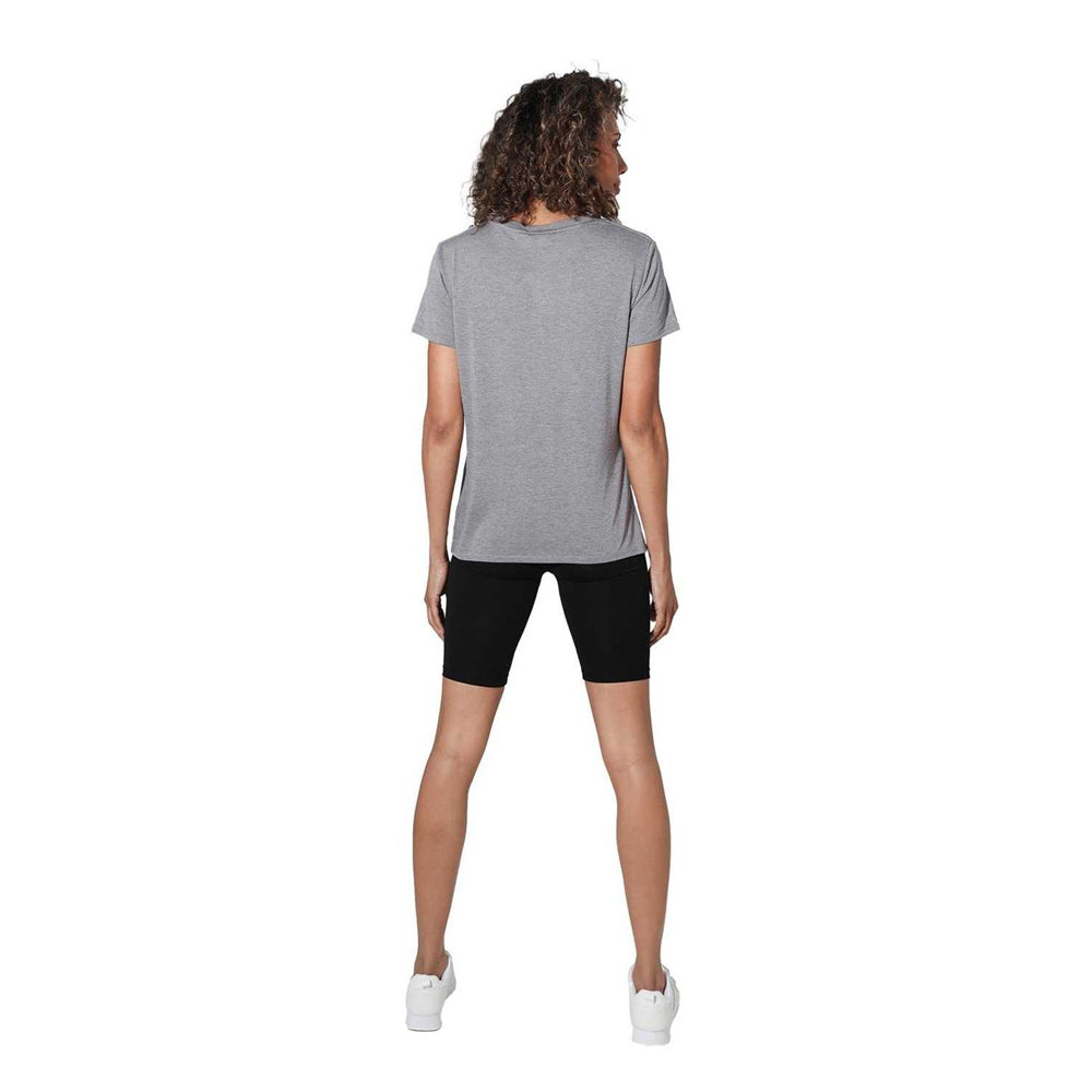 Athletic Heather - Back - Bob Ross Womens-Ladies TV´s Favourite Painter Regular T-Shirt