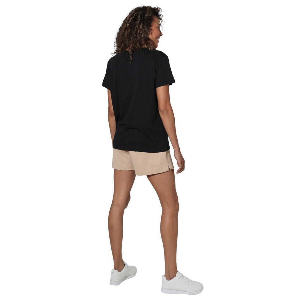 Black - Back - Bob Ross Womens-Ladies Son Of A Gun Regular T-Shirt