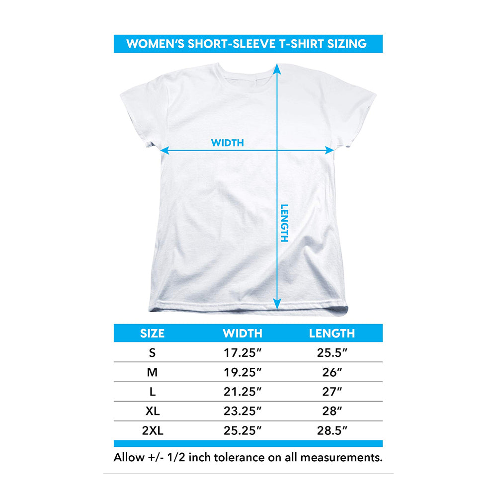 White - Pack Shot - Bob Ross Womens-Ladies Pop Art Fitted T-Shirt