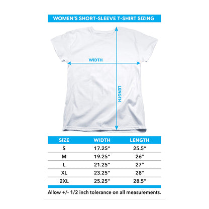 White - Pack Shot - Bob Ross Womens-Ladies Pop Art Fitted T-Shirt
