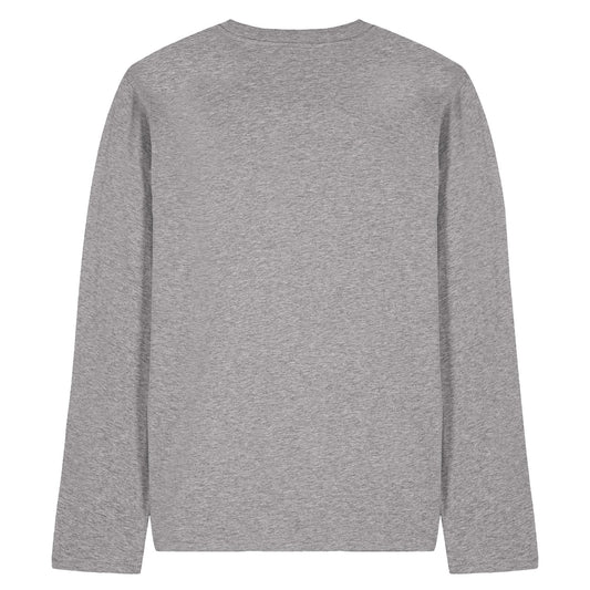 Athletic Heather - Back - Ratatouille Unisex Adult Logo Long-Sleeved T-Shirt