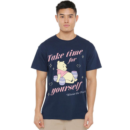 Deep Navy - Lifestyle - Winnie the Pooh Unisex Adult Take Time T-Shirt