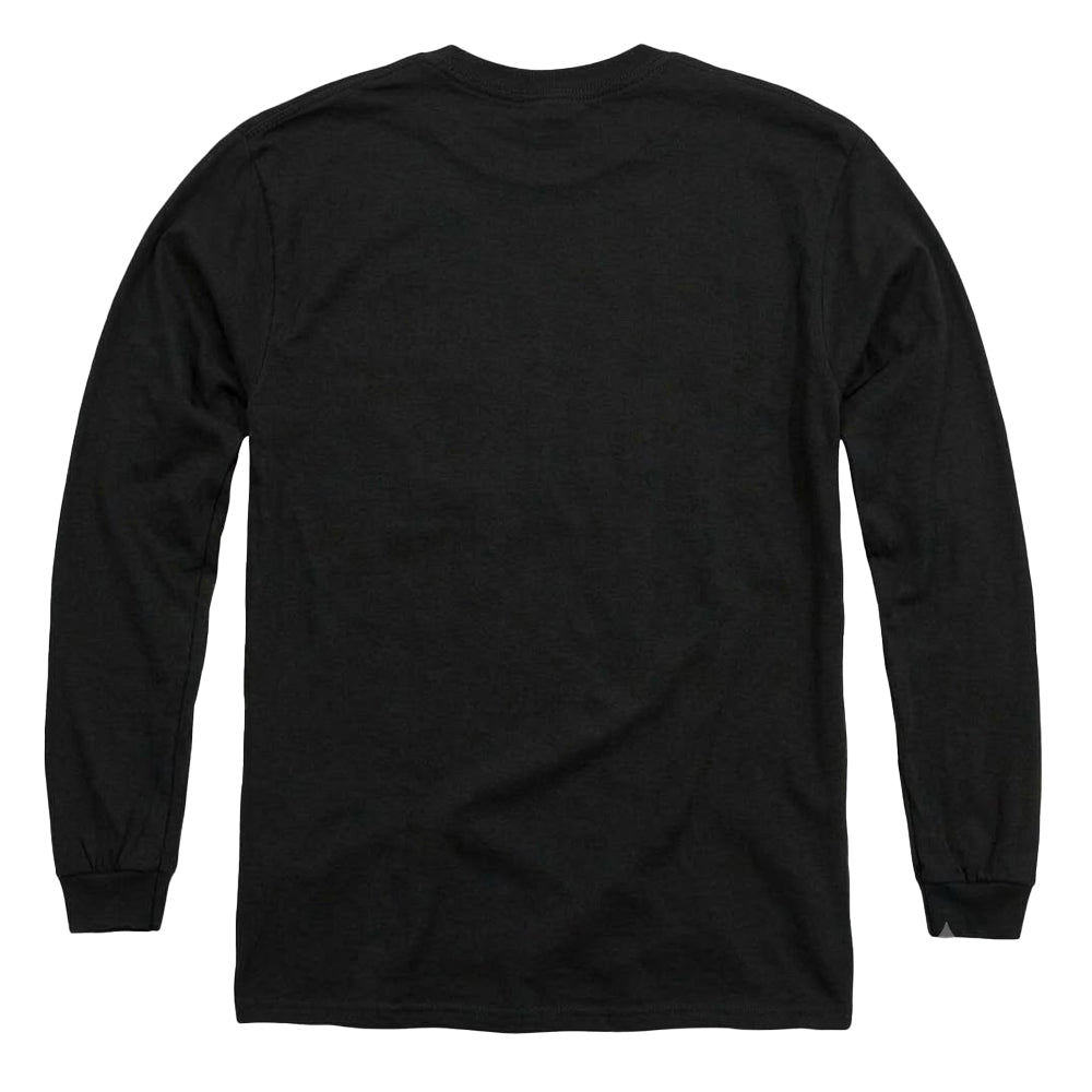 Black - Back - Bob Ross Unisex Adult Mountain Serenity Long-Sleeved T-Shirt