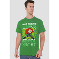 Kelly Green - Back - Black Widow Mens St Patrick´s Day Lucky Superhero St Patricks Day T-Shirt