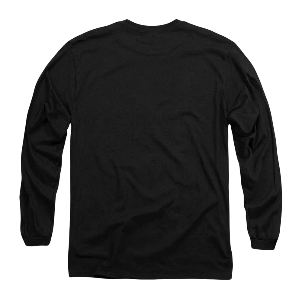 Black - Back - Bob Ross Unisex Adult Happy Accidents Long-Sleeved T-Shirt