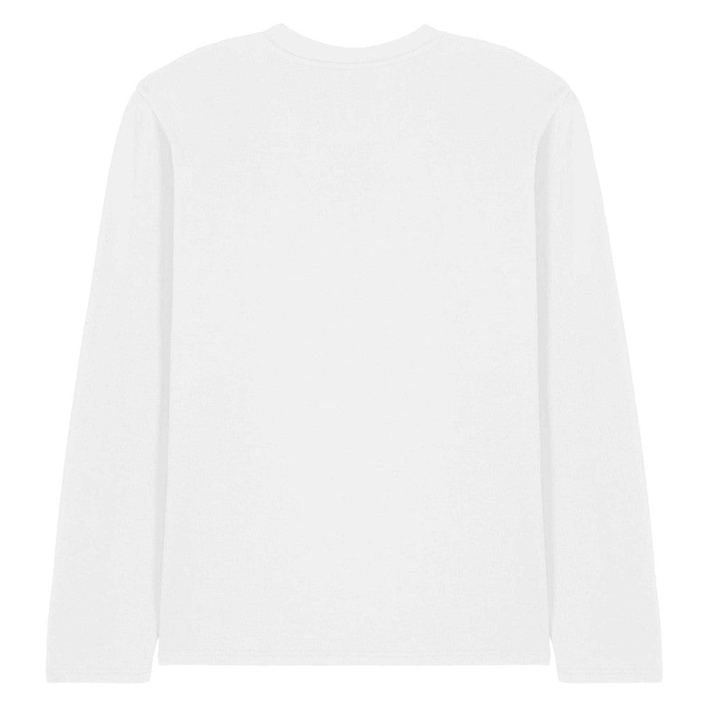 White - Back - Cars Unisex Adult Luigi´s Tyre Shop Transfer Long-Sleeved T-Shirt