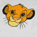 White-Orange - Side - The Lion King Girls Simba T-Shirt