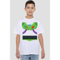 White - Back - Toy Story Childrens-Kids Buzz Lightyear Costume T-Shirt
