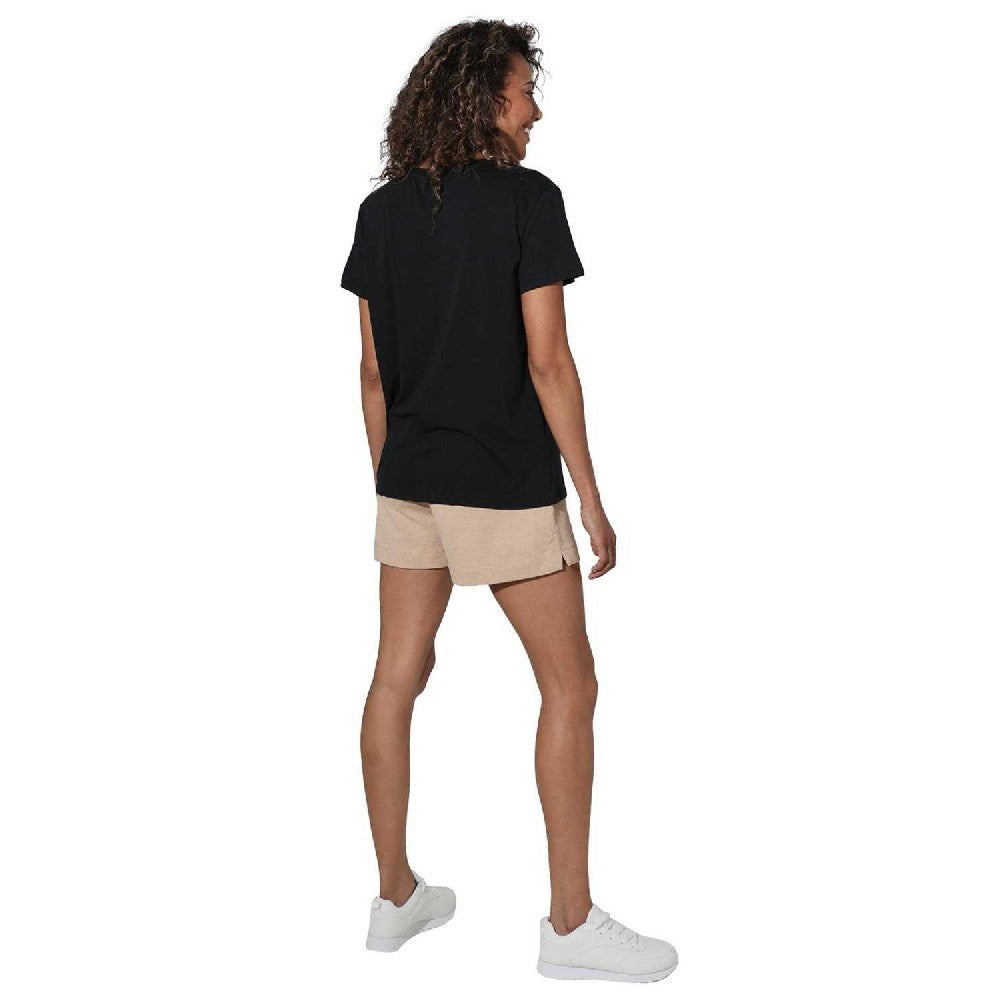 Black - Back - Bob Ross Womens-Ladies Ever Make Mistakes? T-Shirt