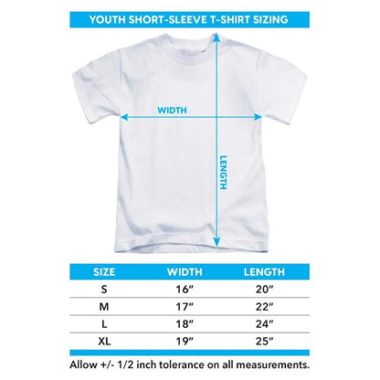 White - Lifestyle - Bob Ross Childrens-Kids Valley Hair T-Shirt