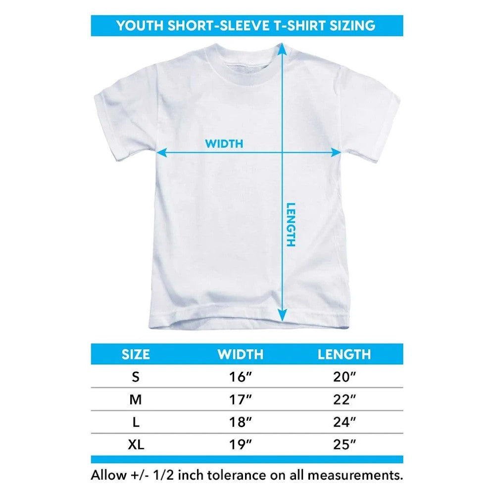 White - Lifestyle - Bob Ross Childrens-Kids Valley Signature T-Shirt