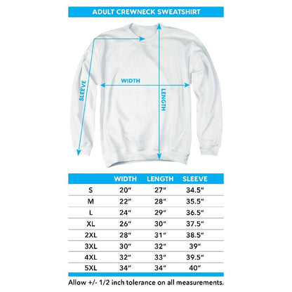 White - Lifestyle - Bob Ross Unisex Adult Valley Signature Sweatshirt