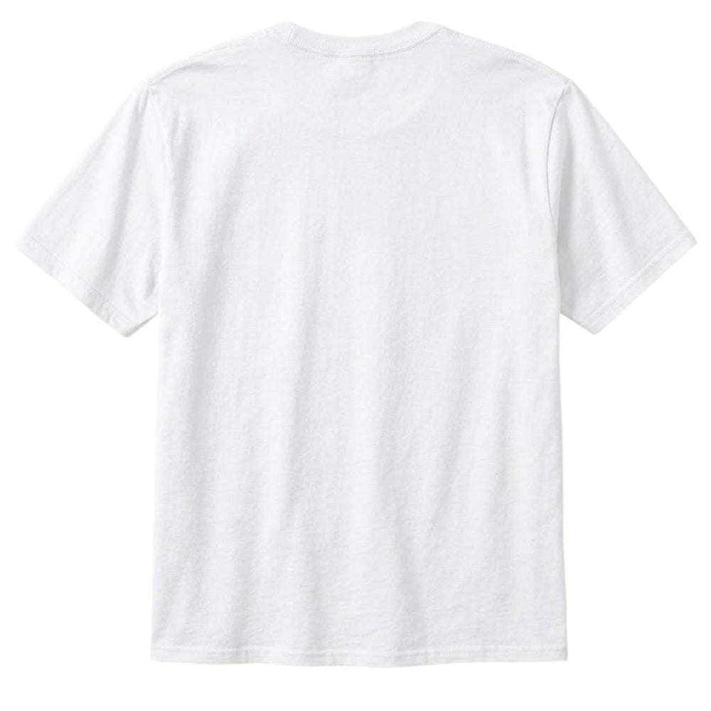 White - Back - Bob Ross Unisex Adult Landscape Signature T-Shirt
