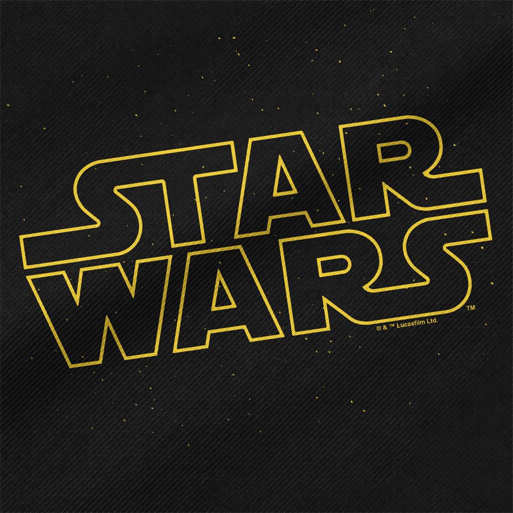 Black - Side - Star Wars Logo Travel Tote Bag