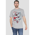 Sport Heather - Back - Spider-Man Mens Panel Collage T-Shirt