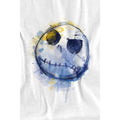 White - Lifestyle - The Nightmare Before Christmas Mens Jack Skellington Painted T-Shirt