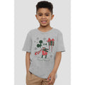Sport Heather - Back - Disney Childrens-Kids Mickey Mouse Present Christmas T-Shirt
