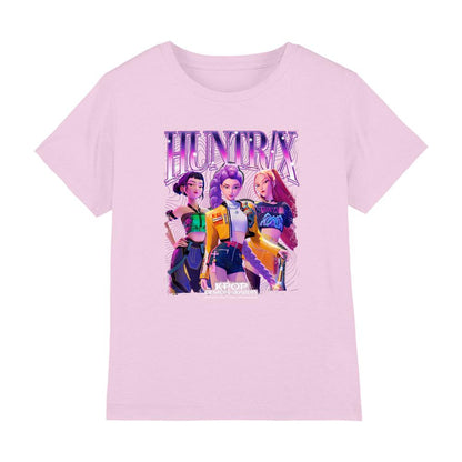 Pink - Front - K-Pop Demon Hunters Childrens-Kids T-Shirt