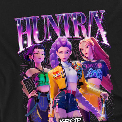 Black - Side - K-Pop Demon Hunters Childrens-Kids T-Shirt