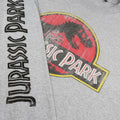 Sports Grey - Lifestyle - Jurassic Park Mens Logo Long-Sleeved T-Shirt