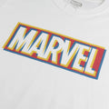 White - Side - Marvel Mens Logo T-Shirt
