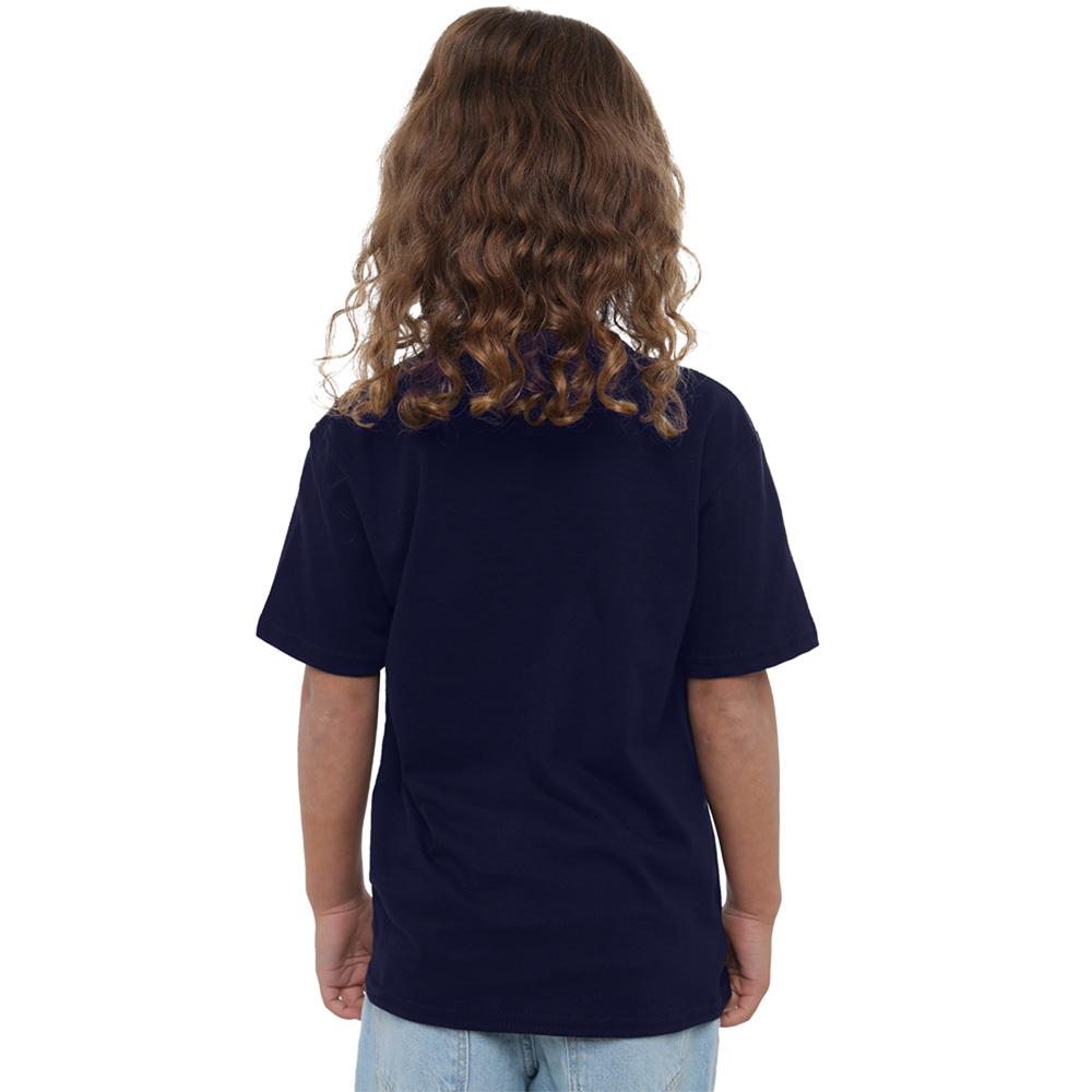 Navy - Pack Shot - K-Pop Demon Hunters Childrens-Kids Huntrix Rumi Chibi Group T-Shirt