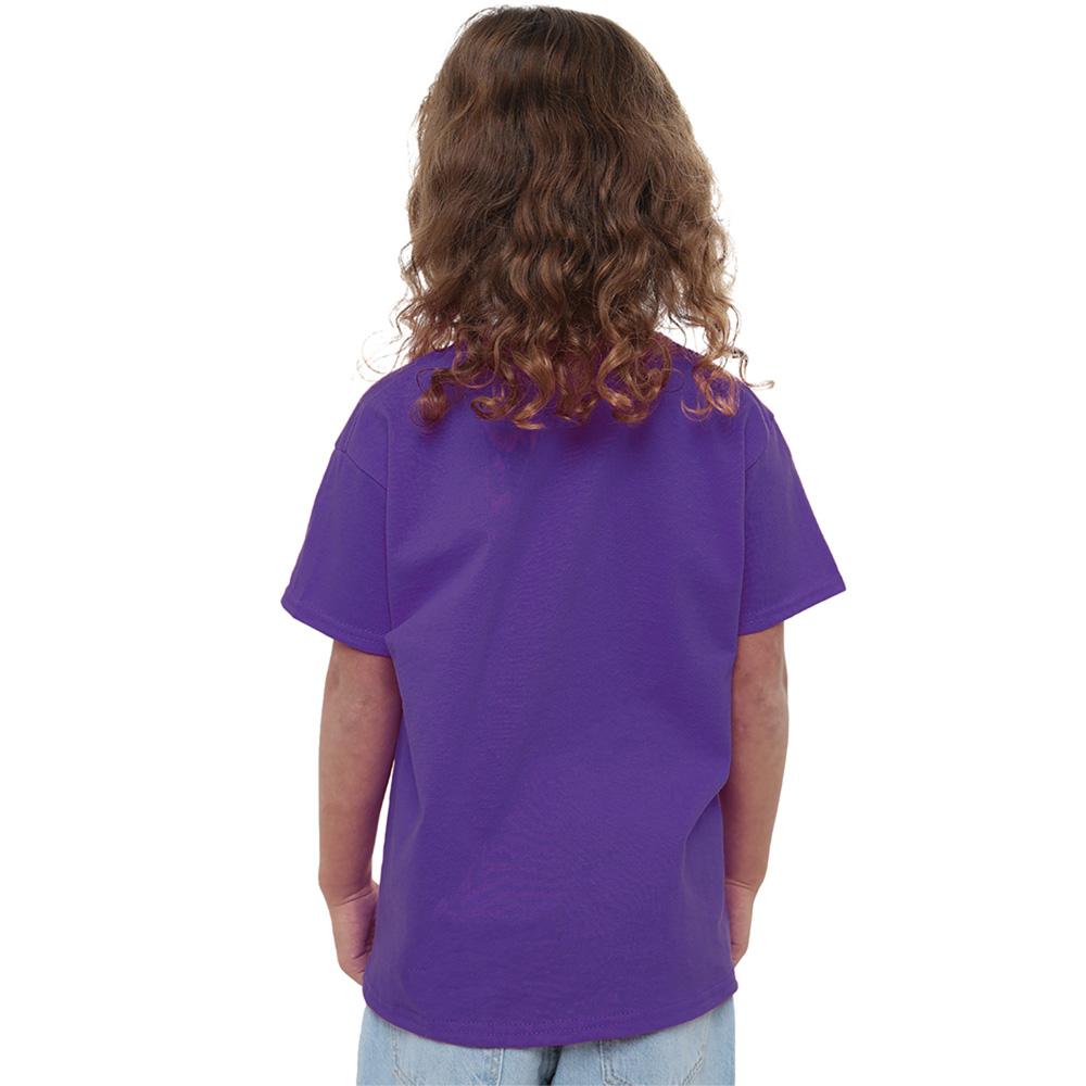 Purple - Pack Shot - K-Pop Demon Hunters Childrens-Kids Huntrix Rumi Chibi Group T-Shirt