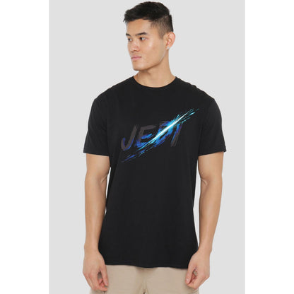 Black - Back - Star Wars Mens Jedi Obi Wan Kenobi Slash T-Shirt