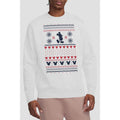 White - Back - Disney Unisex Adult Mickey Mouse Christmas Sweater Sweatshirt