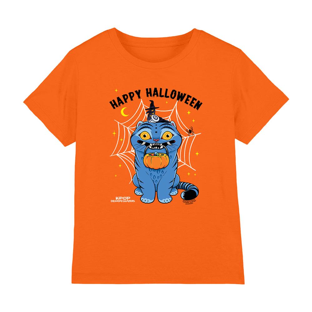 Orange - Front - K-Pop Demon Hunters Childrens-Kids Derpy & Sussie Halloween T-Shirt