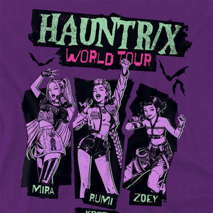 Purple - Side - K-Pop Demon Hunters Unisex Adult T-Shirt