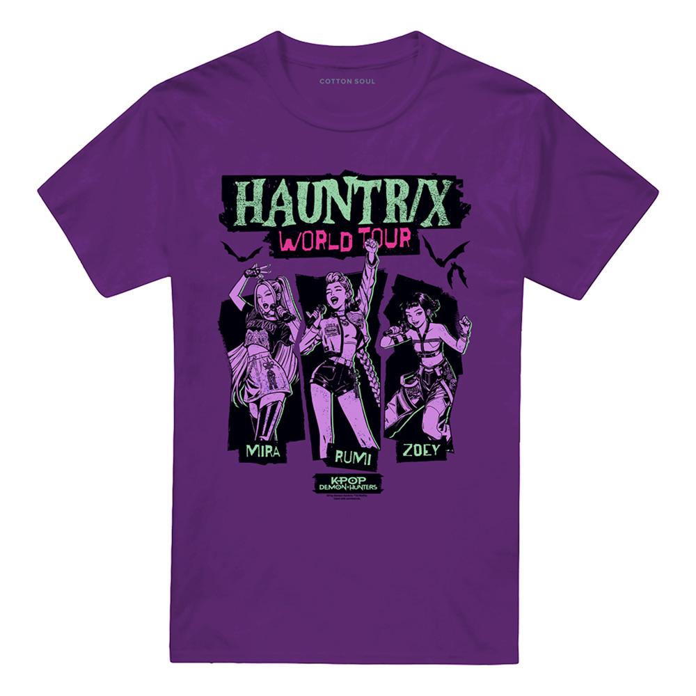 Purple - Front - K-Pop Demon Hunters Unisex Adult T-Shirt
