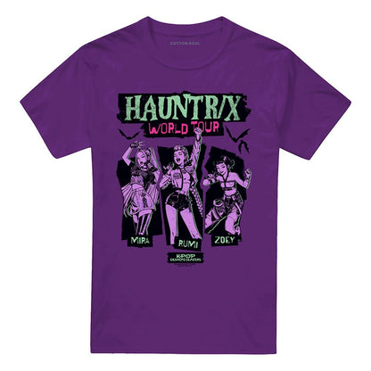Purple - Front - K-Pop Demon Hunters Unisex Adult T-Shirt