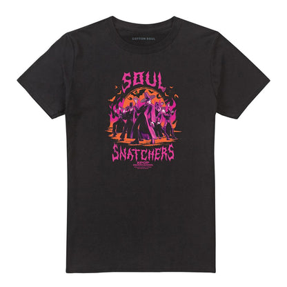 Black - Front - K-Pop Demon Hunters Unisex Adult Soul Snatchers Saja Boys T-Shirt
