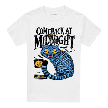 White - Front - K-Pop Demon Hunters Unisex Adult Derpy & Sussie Midnight Halloween T-Shirt