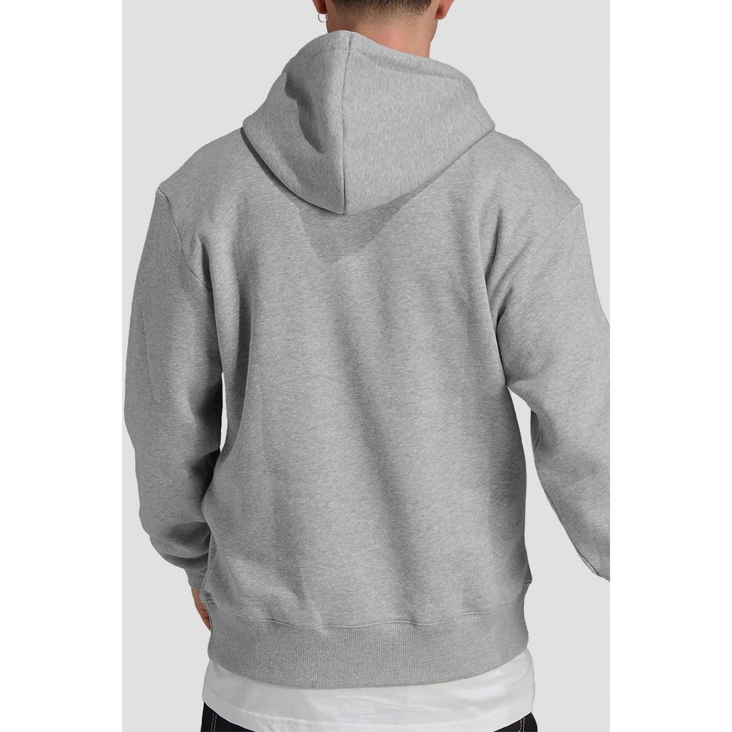 Sport Heather - Side - Marvel Mens Spider-Man Jump Hoodie