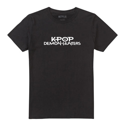 Black - Front - K-Pop Demon Hunters Unisex Adult Huntr-X Scrapbook Back Print T-Shirt