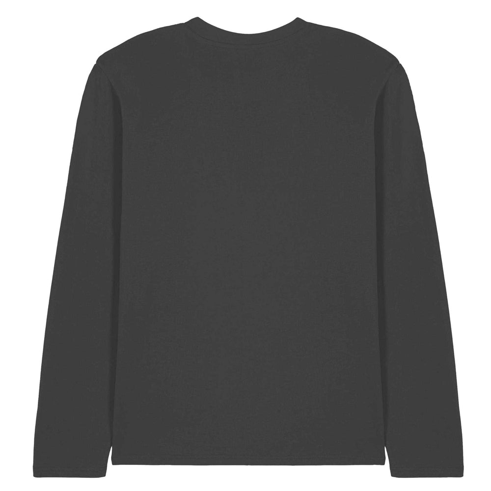 Charcoal - Back - K-Pop Demon Hunters Unisex Adult Saja Boys Jinu Silhouette Long-Sleeved T-Shirt
