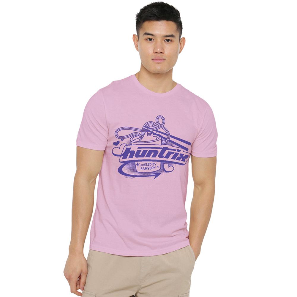 Pink - Lifestyle - K-Pop Demon Hunters Unisex Adult Huntrix Fueled By Ramyeon T-Shirt