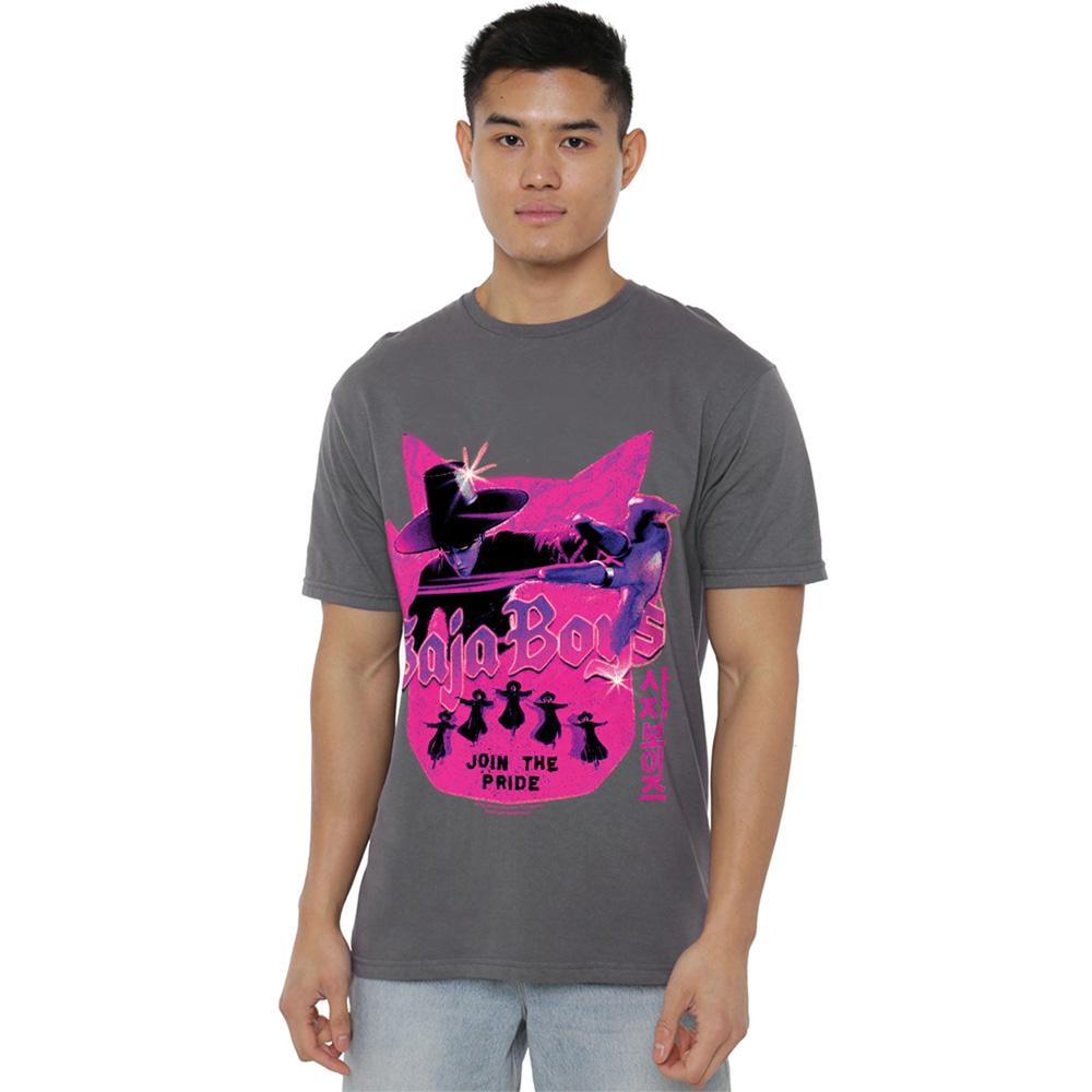 Charcoal - Lifestyle - K-Pop Demon Hunters Unisex Adult Saja Boys Jinu Silhouette T-Shirt