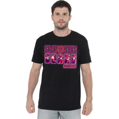 Black - Lifestyle - K-Pop Demon Hunters Unisex Adult Saja Boys Glowing Lights T-Shirt