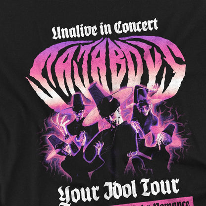 Black - Side - K-Pop Demon Hunters Childrens-Kids Your Idol Tour Saja Boys T-Shirt